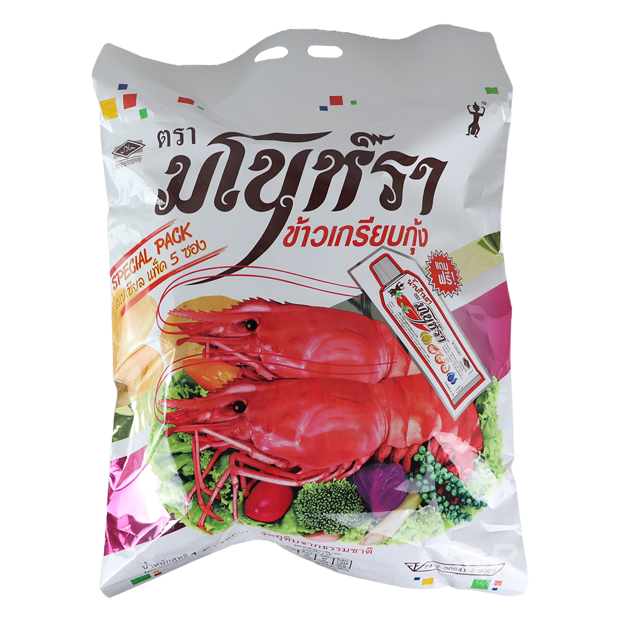 Manora Fried Shrimp Chips 160g Manora Fried Shrimp Chips 160g